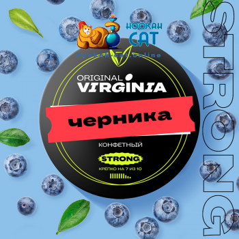 Табак для кальяна Original Virginia Strong Черника 25г Акцизный - фото 1 Табак для кальяна Original Virginia Strong Черника 25г Акцизный - фото 1